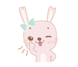 MJ. Bunny sticker #1812917