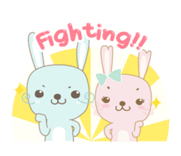 MJ. Bunny sticker #1812919