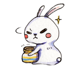 DotBunny's daily life sticker #1813201
