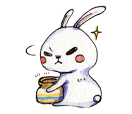 DotBunny's daily life sticker #1813201
