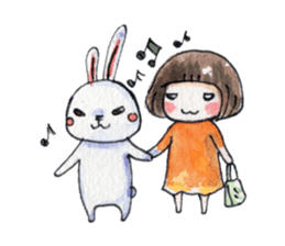 DotBunny's daily life sticker #1813222