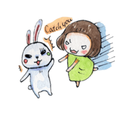 DotBunny's daily life sticker #1813228