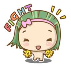 [Vegi Para]mushroom&scallion sticker #1813244