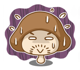[Vegi Para]mushroom&scallion sticker #1813251