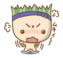 [Vegi Para]mushroom&scallion sticker #1813252