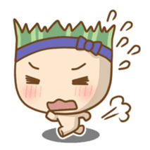 [Vegi Para]mushroom&scallion sticker #1813253