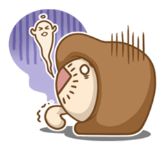 [Vegi Para]mushroom&scallion sticker #1813257