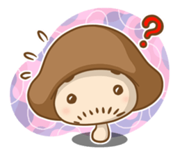 [Vegi Para]mushroom&scallion sticker #1813264