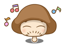 [Vegi Para]mushroom&scallion sticker #1813268