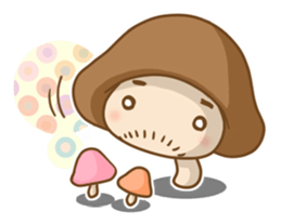 [Vegi Para]mushroom&scallion sticker #1813277