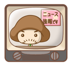 [Vegi Para]mushroom&scallion sticker #1813279