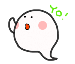 Ghoost - cute ghost sticker #1814081