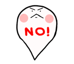 Ghoost - cute ghost sticker #1814084