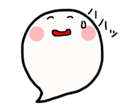 Ghoost - cute ghost sticker #1814092