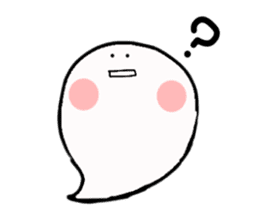 Ghoost - cute ghost sticker #1814093