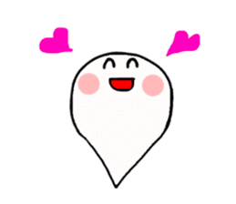 Ghoost - cute ghost sticker #1814097