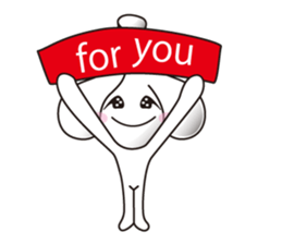 Candy and cake and garlic sticker #1814485