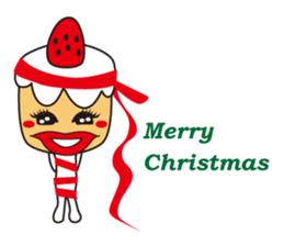 Candy and cake and garlic sticker #1814508