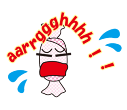 Candy and cake and garlic sticker #1814520