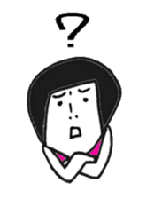 A leotard girl sticker #1814577