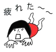 A leotard girl sticker #1814584