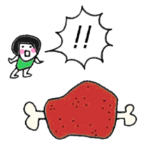 A leotard girl sticker #1814599