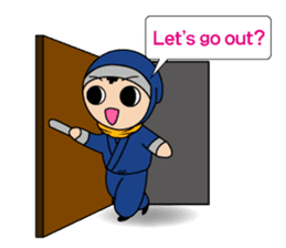 Little Ninja Holiday Version sticker #1814684