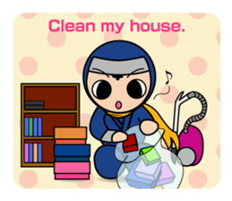 Little Ninja Holiday Version sticker #1814690