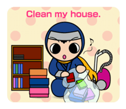 Little Ninja Holiday Version sticker #1814690