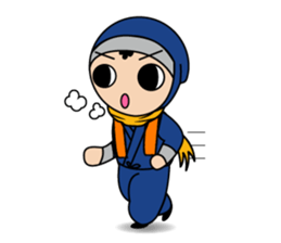 Little Ninja Holiday Version sticker #1814693