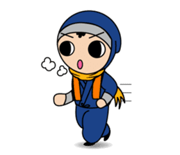 Little Ninja Holiday Version sticker #1814693