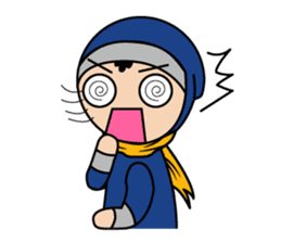 Little Ninja Holiday Version sticker #1814716