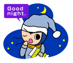 Little Ninja Holiday Version sticker #1814720