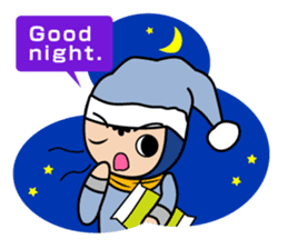 Little Ninja Holiday Version sticker #1814720