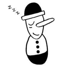 People of nose length group sticker #1814802