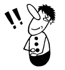 People of nose length group sticker #1814806