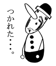 People of nose length group sticker #1814811