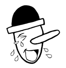 People of nose length group sticker #1814815