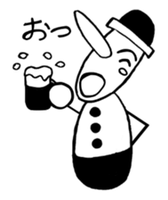 People of nose length group sticker #1814817