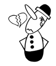 People of nose length group sticker #1814820