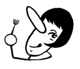 People of nose length group sticker #1814822