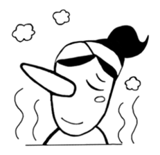 People of nose length group sticker #1814824