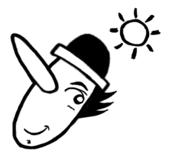 People of nose length group sticker #1814826