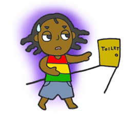 Reggae life sticker #1814841