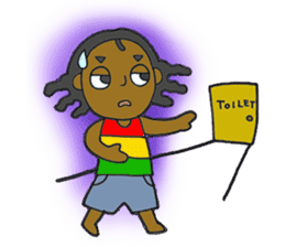 Reggae life sticker #1814841