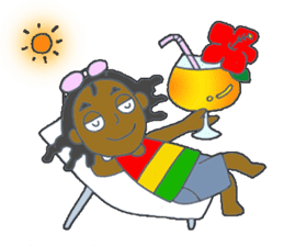 Reggae life sticker #1814842