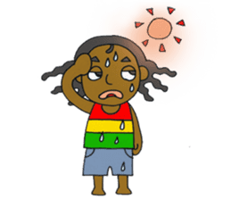 Reggae life sticker #1814866