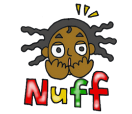 Reggae life sticker #1814871