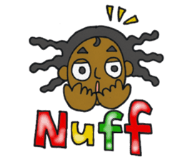 Reggae life sticker #1814871