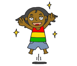 Reggae life sticker #1814873